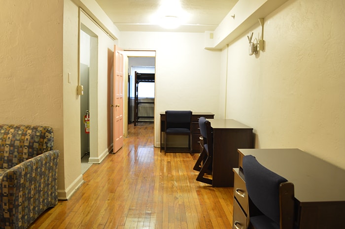 Shirley Apartments Living and Dining Area